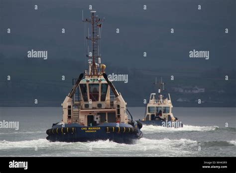 Cms Warrior And Cms Bruiser Two Of Clyde Marine Services Fleet Of Tug