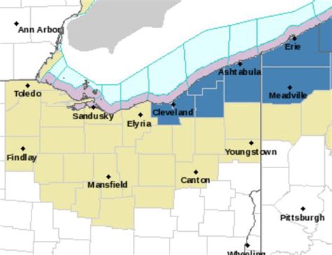 Winter Storm Watch in effect for Cuyahoga, Geauga, Lake counties Monday; 6 to 10 inches of snow ...