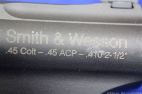 Excellent Smith Wesson Model Governor Colt G Revolvers At