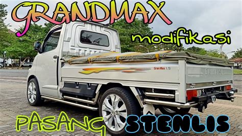 Pengaman Samping Grandmax Pickup Pengaman Samping Stenlis Pickup