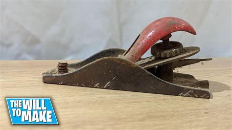 Preserving History Restoring A Vintage Stanley Hand Block Plane YouTube