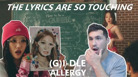 First G I Dle Reaction G I Dle Allergy Official Mv