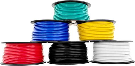 Gs Power 12 Gauge Electrical Wire 6 Pack Color Combo Low