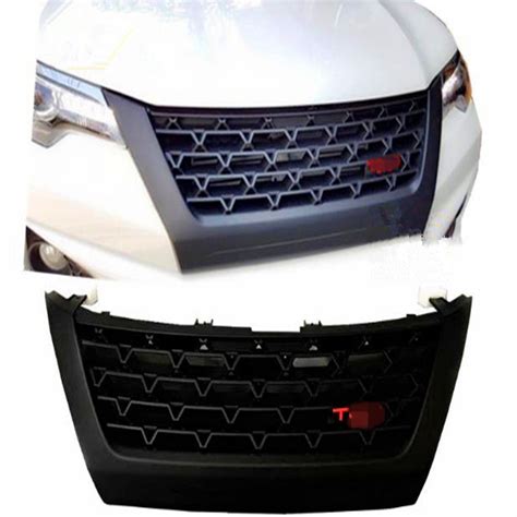 Buy High Quality Front Racing Grille For Toyota Fortuner Trd Type Grille 2015