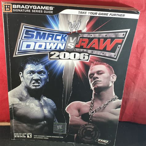 Wwe Smackdown Vs Raw 2006 Official Strategy Guide Book Retro Gamer Heaven