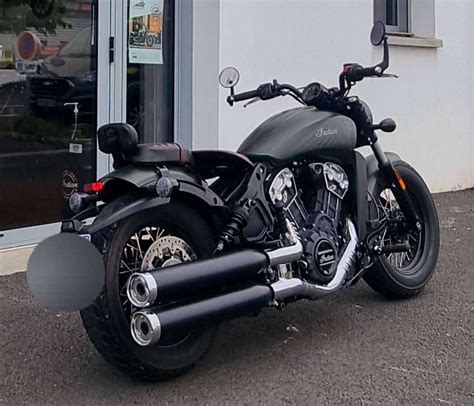 Indian Scout Bobber Twenty Sagebrush Smoke 2020 Occasion 11 975 Km Vente Custom 1133cm³ La