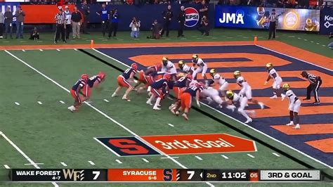 Syracuse Vs Wake Forest Highlights 2023 Ncaa Football Video Dailymotion