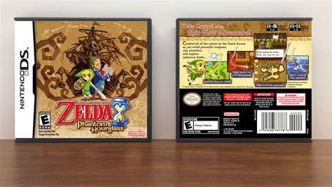 Legend Of Zelda The Phantom Hourglass DS Game Case