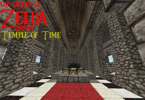 Legend Of Zelda Rebuilt Temple Of Time Minecraft Map