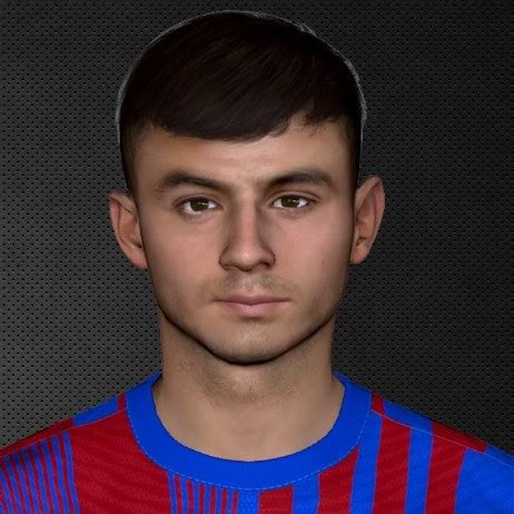 Pedri V2 PES2017 By A5 Barcelona Spain Liga BBVA Faces PES 2016