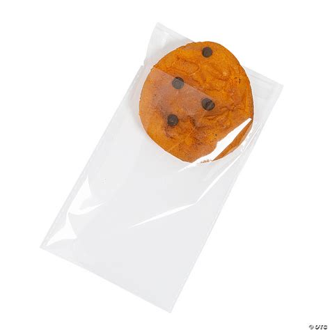 4 X 6 Bulk 144 Pc Clear Cellophane Cookie Treat Bags Oriental Trading