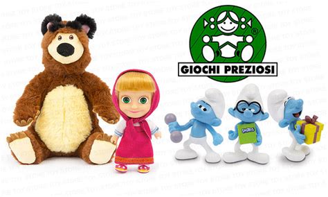 Esclusivo Giochi Preziosi Diventa Master Toy De I Puffi E Masha E Orso