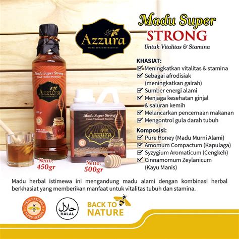 Jual Madu Super Strong Azzura Shopee Indonesia