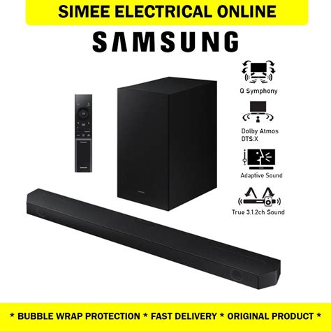 Samsung Soundbar With With Dolby Atmos Hw Q600bxm Hw Q600b Shopee