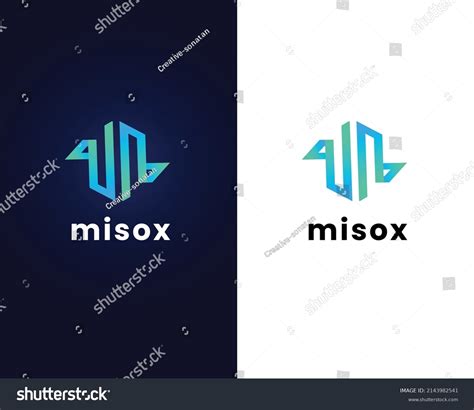 Letter M S Logo Design Template Stock Vector (Royalty Free) 2143982541 ...