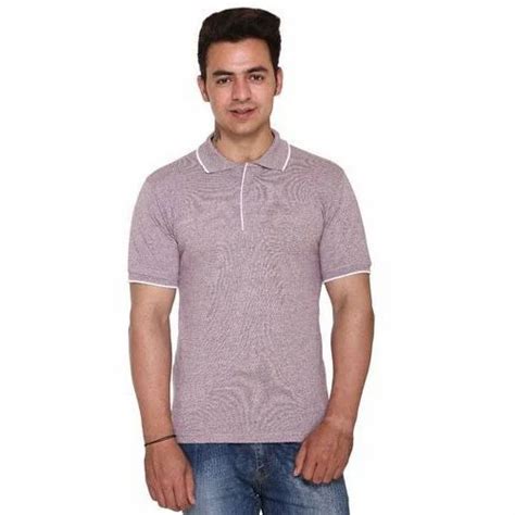 Mens Cotton Collar Neck T Shirt Size S Xl At Rs 450 Piece In Ludhiana