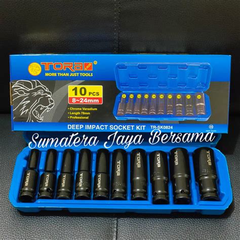 Jual Mata Sok Impact Panjang Set 10 Pcs DR 1 2 Extention Socket Impek