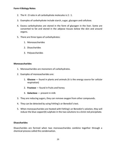 Form 4 Biology Complete Notes Biology Form 4 Spm Thinkswap