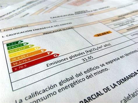 CEE Certificado de Eficiencia Energética Zarazaga Arquitectura