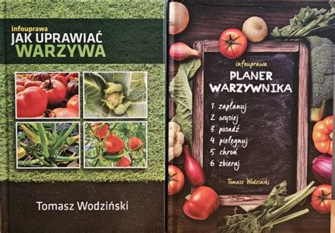 Książka Planer Warzywnika i Książka JAK UPRAWIAĆ WARZYWA o Uprawie