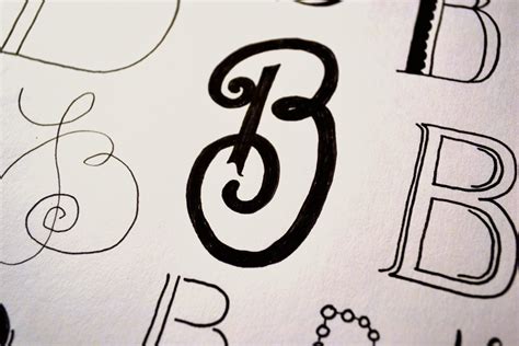 The Near Daily Doodle Doodle 18 The Letter B