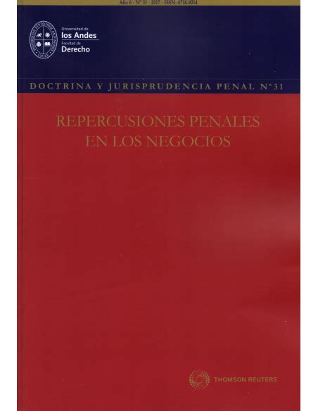 Revista Doctrina Y Jurisprudencia Penal N Repercusiones Penales