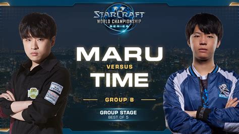 Maru Vs Time Tvt Group B Wcs Global Finals Starcraft Ii