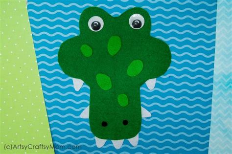 17 Awesome Alligator Crocodile Crafts For A Snappin Good Time