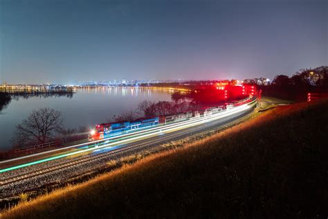 Night on The Railroad — Railroad Photography by Ryan Gaynor