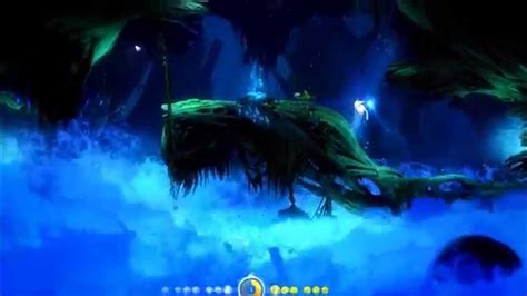 Ori And The Blind Forest Ginso Tree Escape Element Of Water Youtube