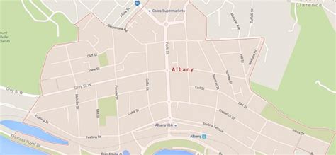 Map of Albany