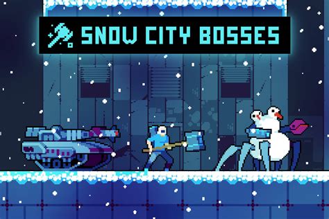 Snow City Bosses Pixel Art Sprite Pack Craftpix Net