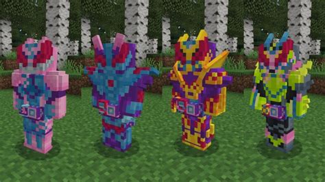 New Addon Kamen Rider Cho Minecraft Pe Crafting And Building B Ch