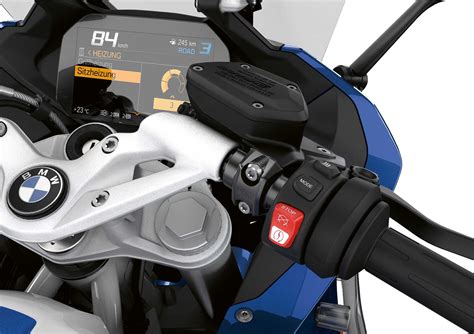 The new BMW R 1250 RS, heated seat menu (11/2022)