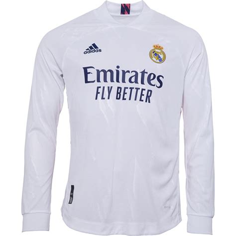 adidas Herren RMCF Real Madrid Authentic Home Fußball Trikots Weiß