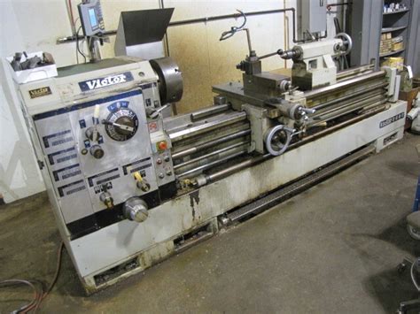 Used 1987 VICTOR 2680 GAP BED ENGINE LATHE Lathes Engine 11070 Asset