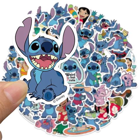 100 szt Disney Cute Cartoon Lilo i stich naklejki za 34 zł z