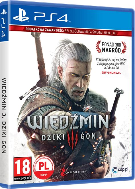 Wiedźmin 3 Dziki Gon PS4 GRY i ZABAWKI