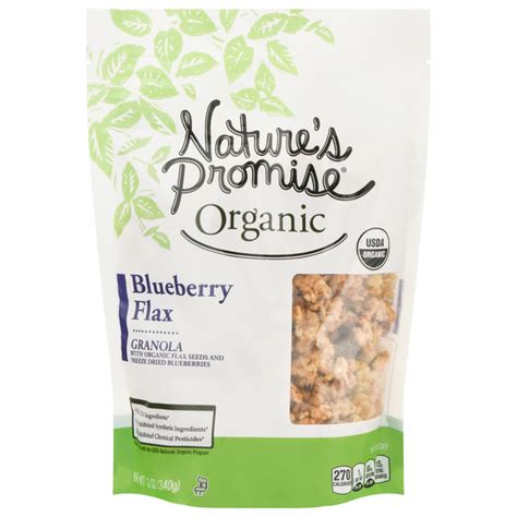 Save On Nature S Promise Organic Granola Blueberry Flax Order Online