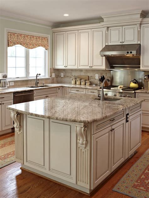 Granite Countertop Kitchen Island | Houzz