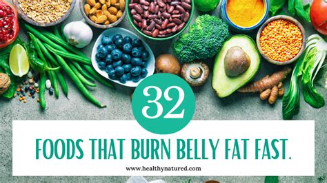 Unlock A Flat Stomach With 32 Foods That Burn Belly Fat Fast