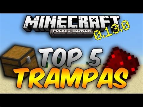 TOP 5 TRAMPAS PARA MINECRAFT PE 0 15 0 MECANISMOS DE REDSTONE