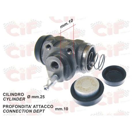 CILINDRETTO FRENO POSTERIORE PIAGGIO APE MP 501 P601 P601V 78 96 APE