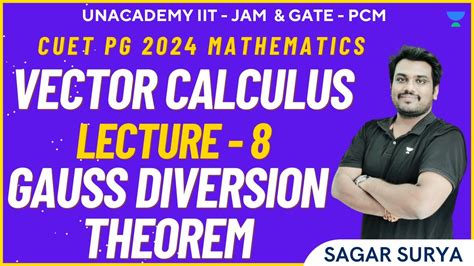 Cuet Pg Mathematics Vector Calculus Lecture Gauss