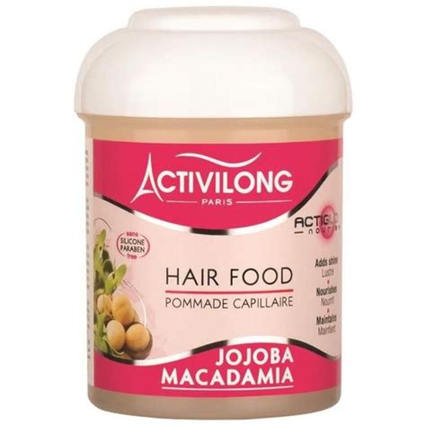 Activilong Pommade Capillaire Actigloss Nourish Hair Food Jojoba Et