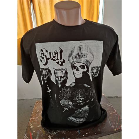 Camisa De Rock Ghost Band Camiseta De Banda Doom Heavy Metal Hard Core