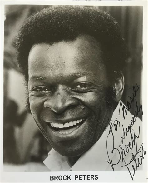 Brock Peters – Movies & Autographed Portraits Through The Decades