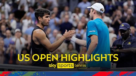 Carlos Alcaraz vs Botic van de Zandschulp | US Open Highlights | Tennis ...