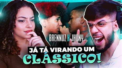 REACT JHONY X BRENNUZ SEGUNDA FASE 317ª Batalha da Aldeia YouTube