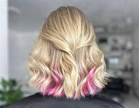 Blonde Hair With Pink Highlights Guide Artists Architects Salon